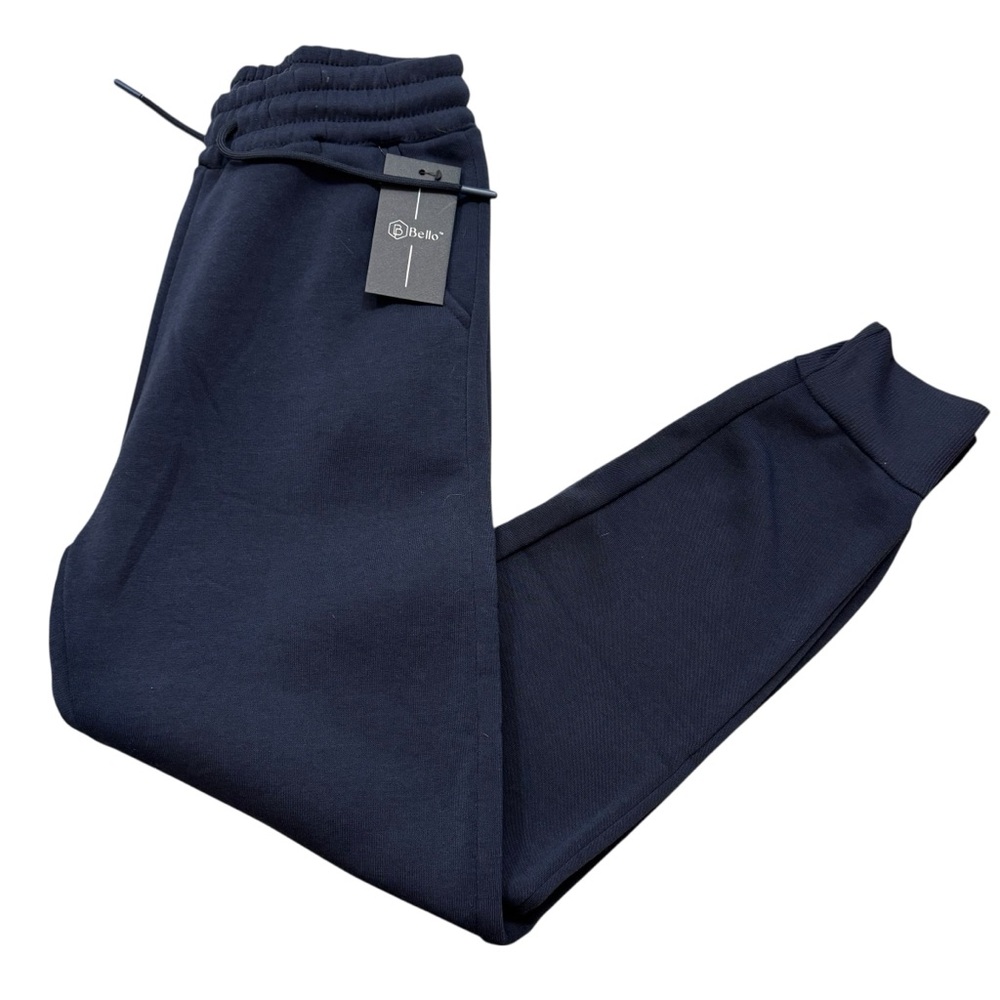 Brand new with‎ Tags Men’s Bello Brand Navy Blue Joggers Size Medium